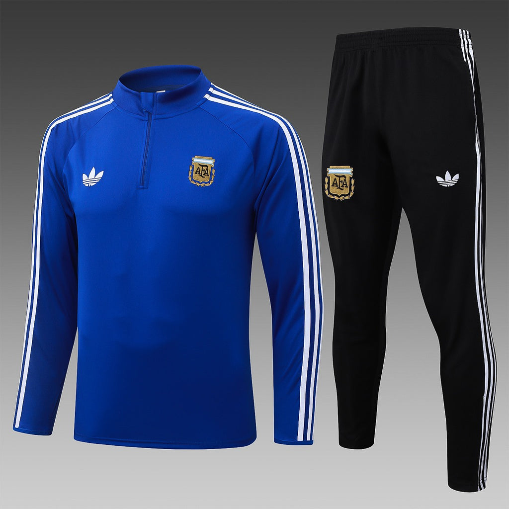 26/27 Argentina Blue Tracksuit - Quarter Zip