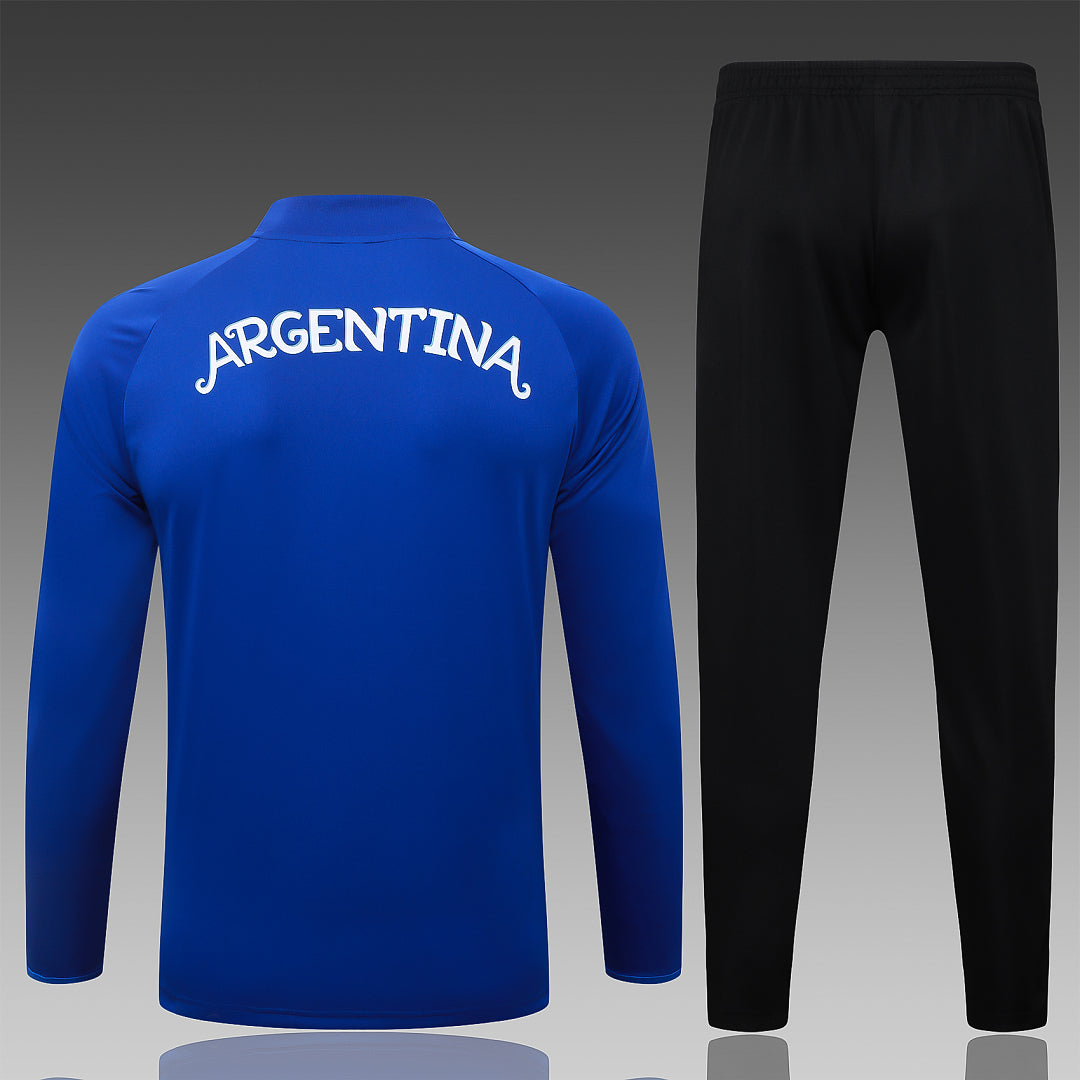 26/27 Argentina Blue Tracksuit - Quarter Zip