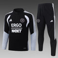 26/27 Inter Miami Black Tracksuit - Quarter Zip