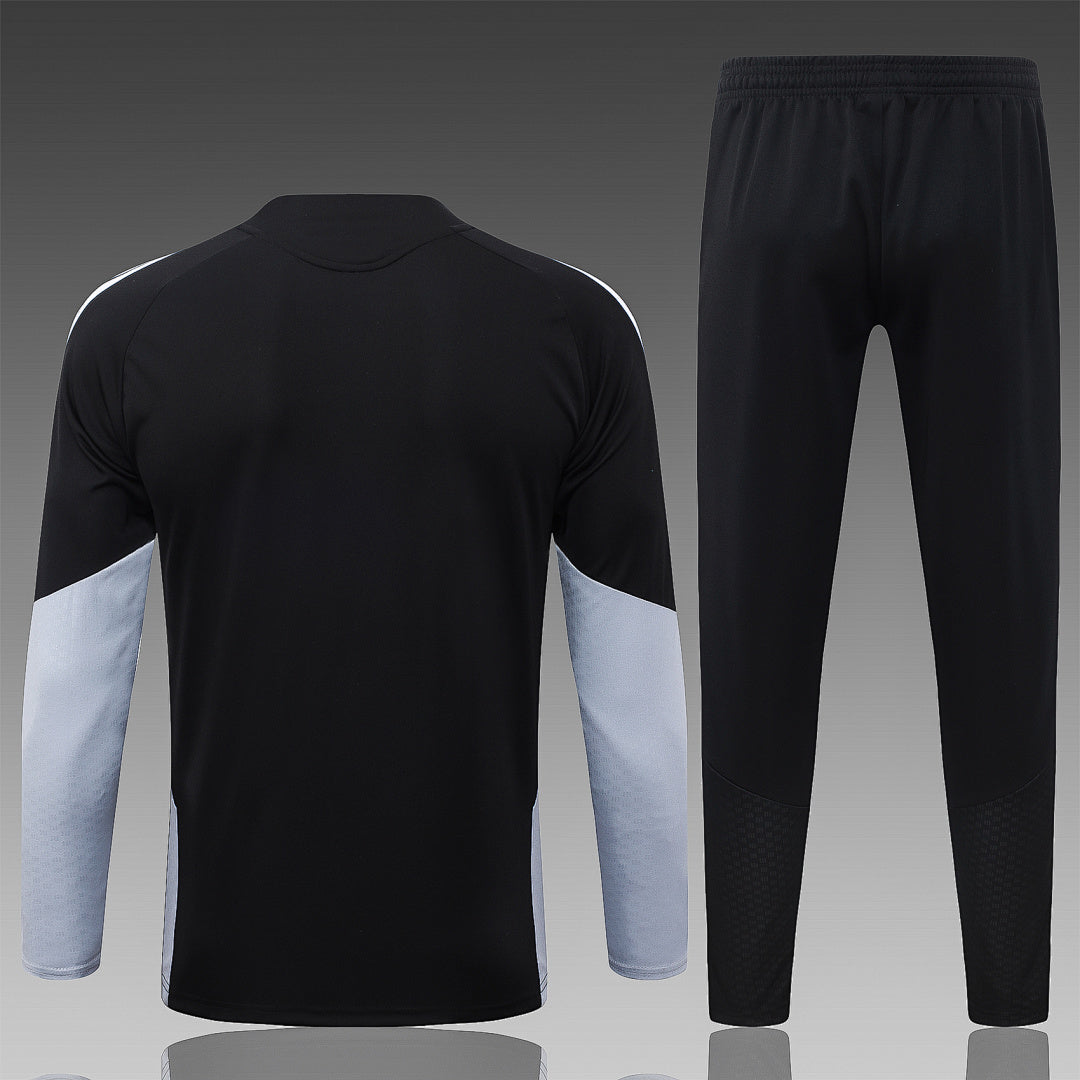 26/27 Inter Miami Black Tracksuit - Quarter Zip