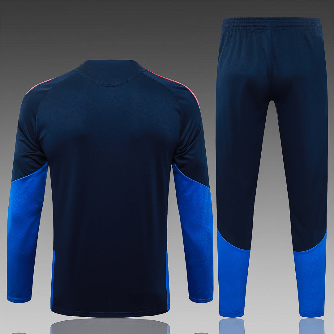 26/27 Colombia Royal Blue Tracksuit - Quarter Zip