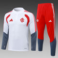 26/27 Internacional White Tracksuit - Quarter Zip