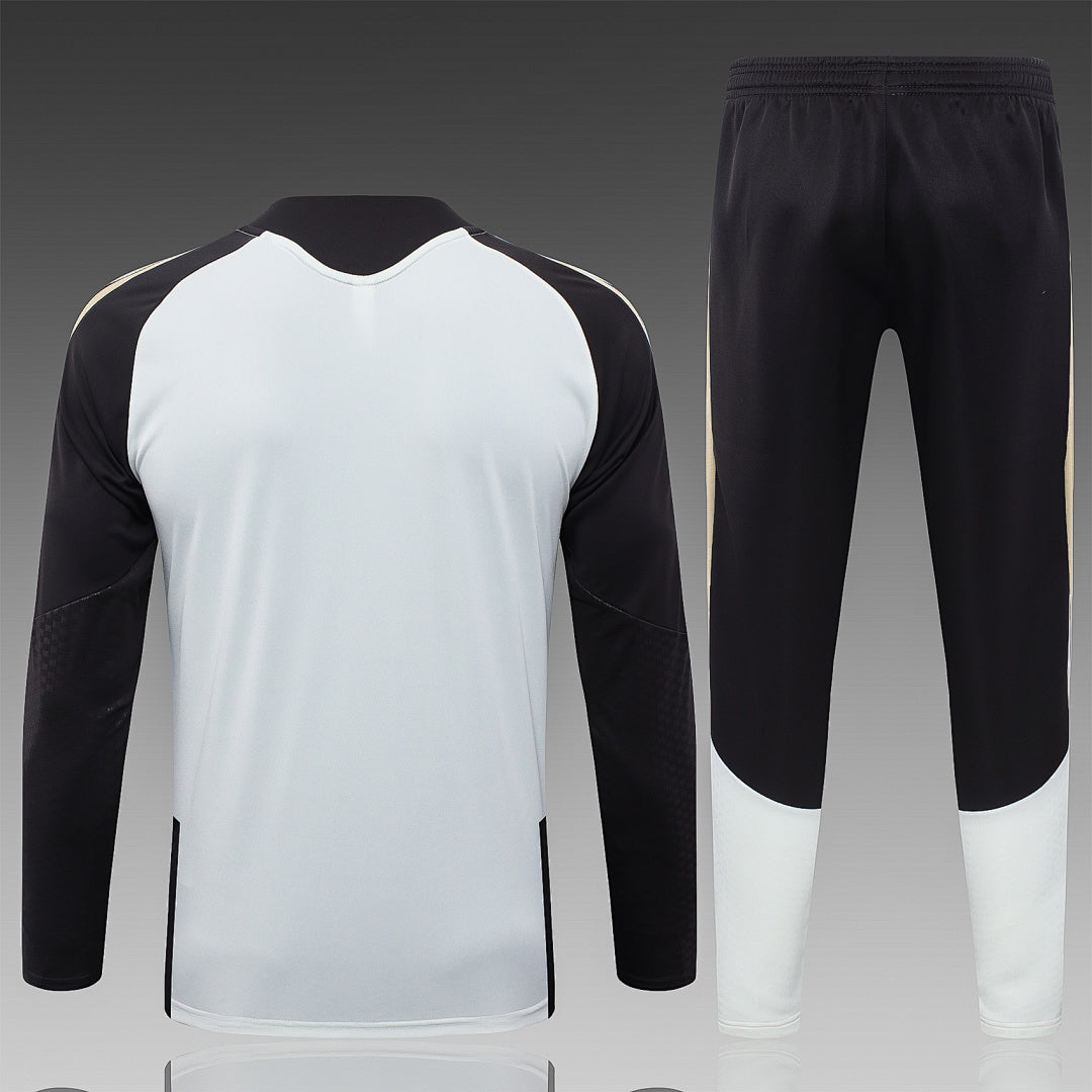 26/27 Flamengo Cream Tracksuit - Quarter Zip