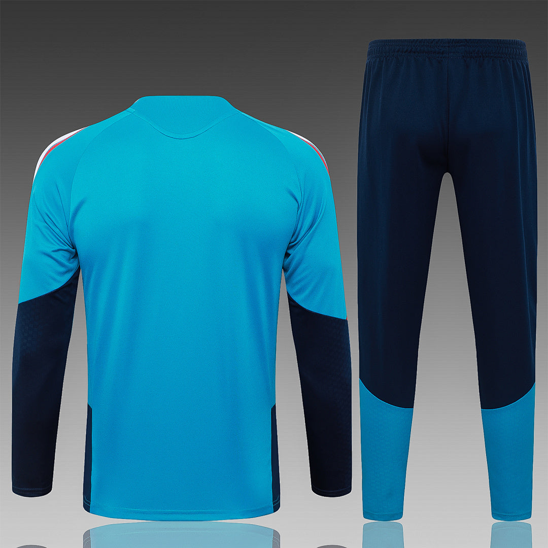 26/27 Spain Sky Blue Tracksuit - Quarter Zip