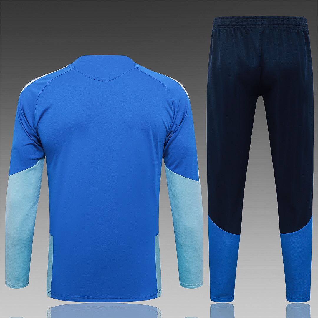 26/27 Cruzeiro Blue Tracksuit - Quarter Zip
