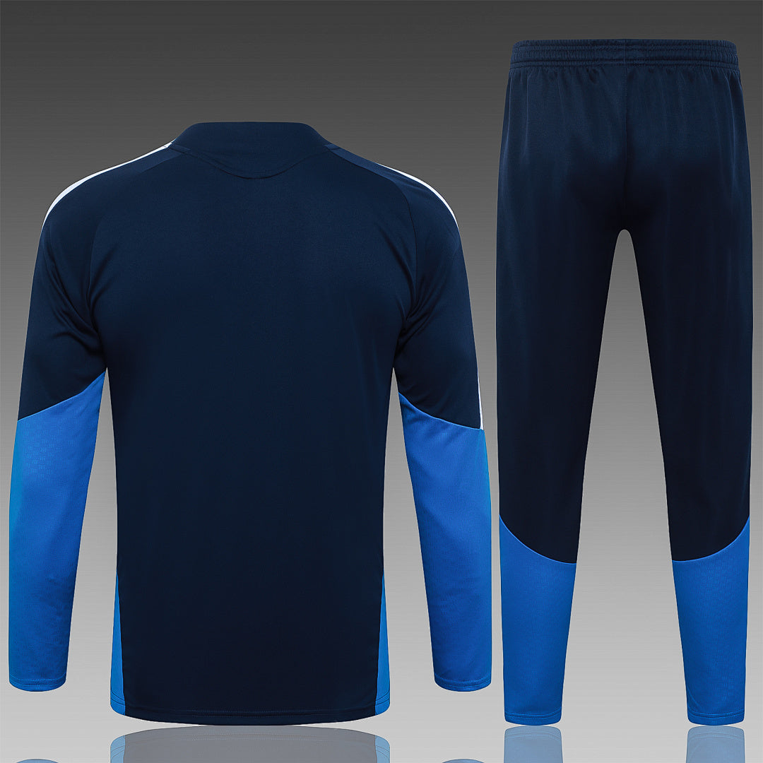 26/27 Cruzeiro Royal Blue Tracksuit - Quarter Zip