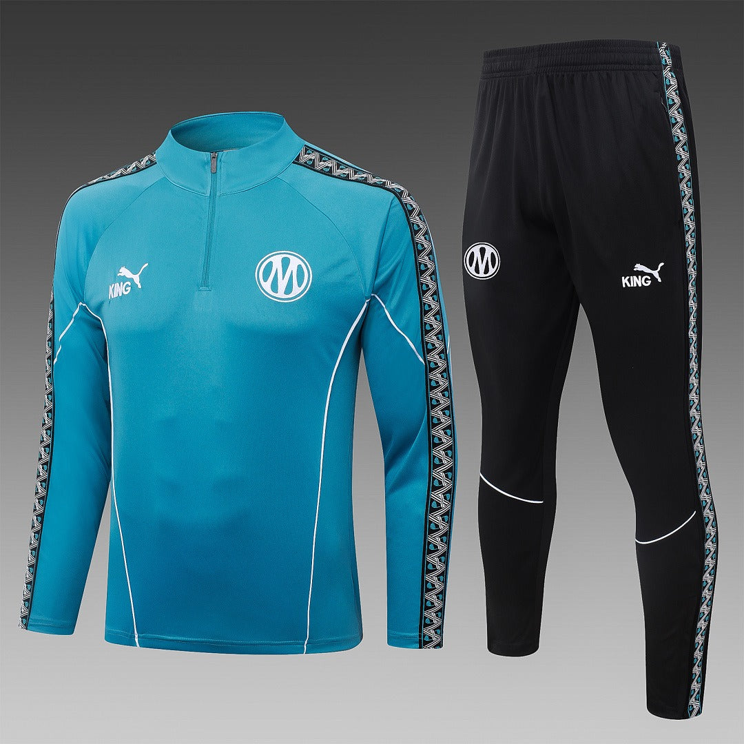 26/27 Marseille Blue Tracksuit - Quarter Zip