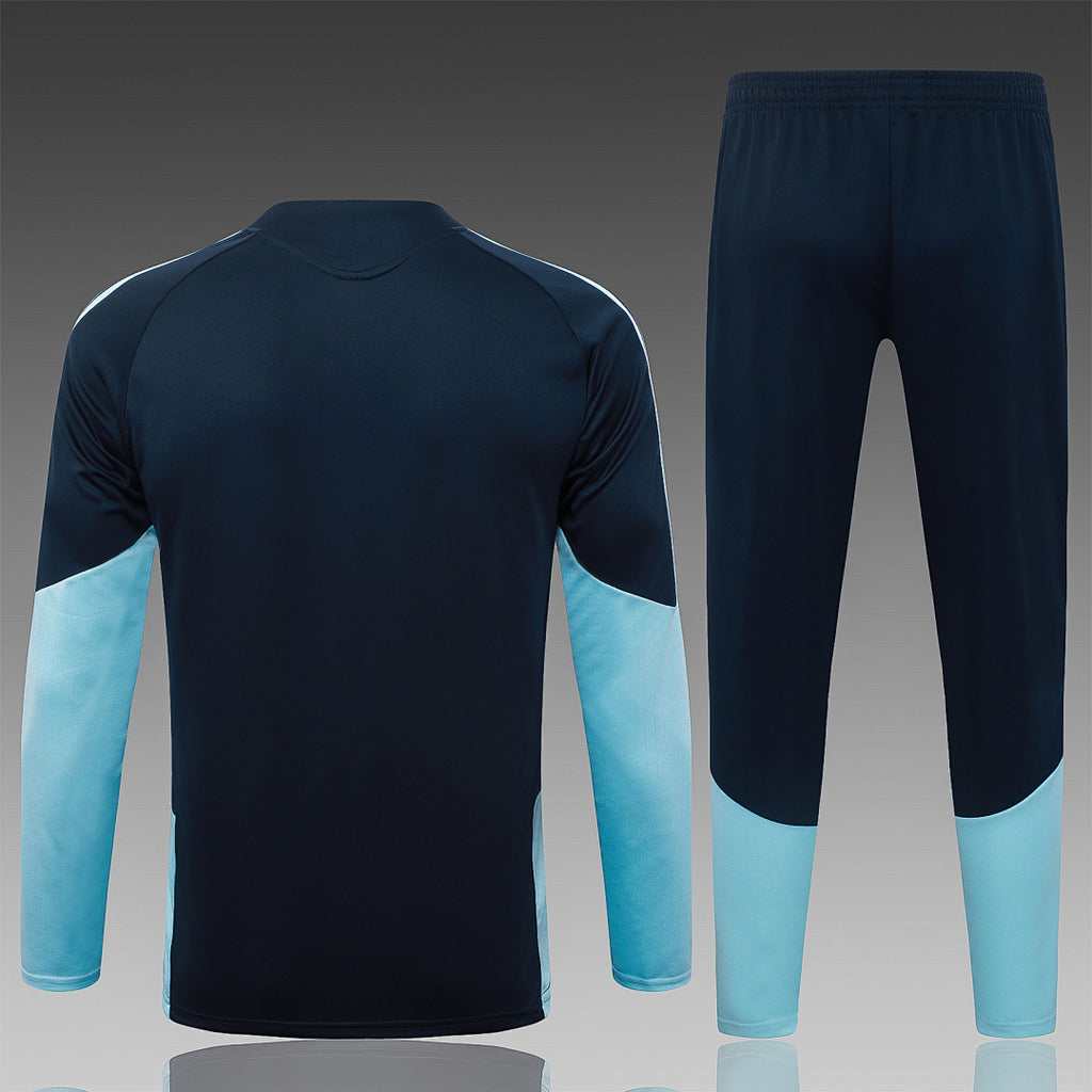26/27 Argentina Royal Blue Tracksuit - Quarter Zip