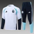 26/27 Argentina White Tracksuit - Quarter Zip