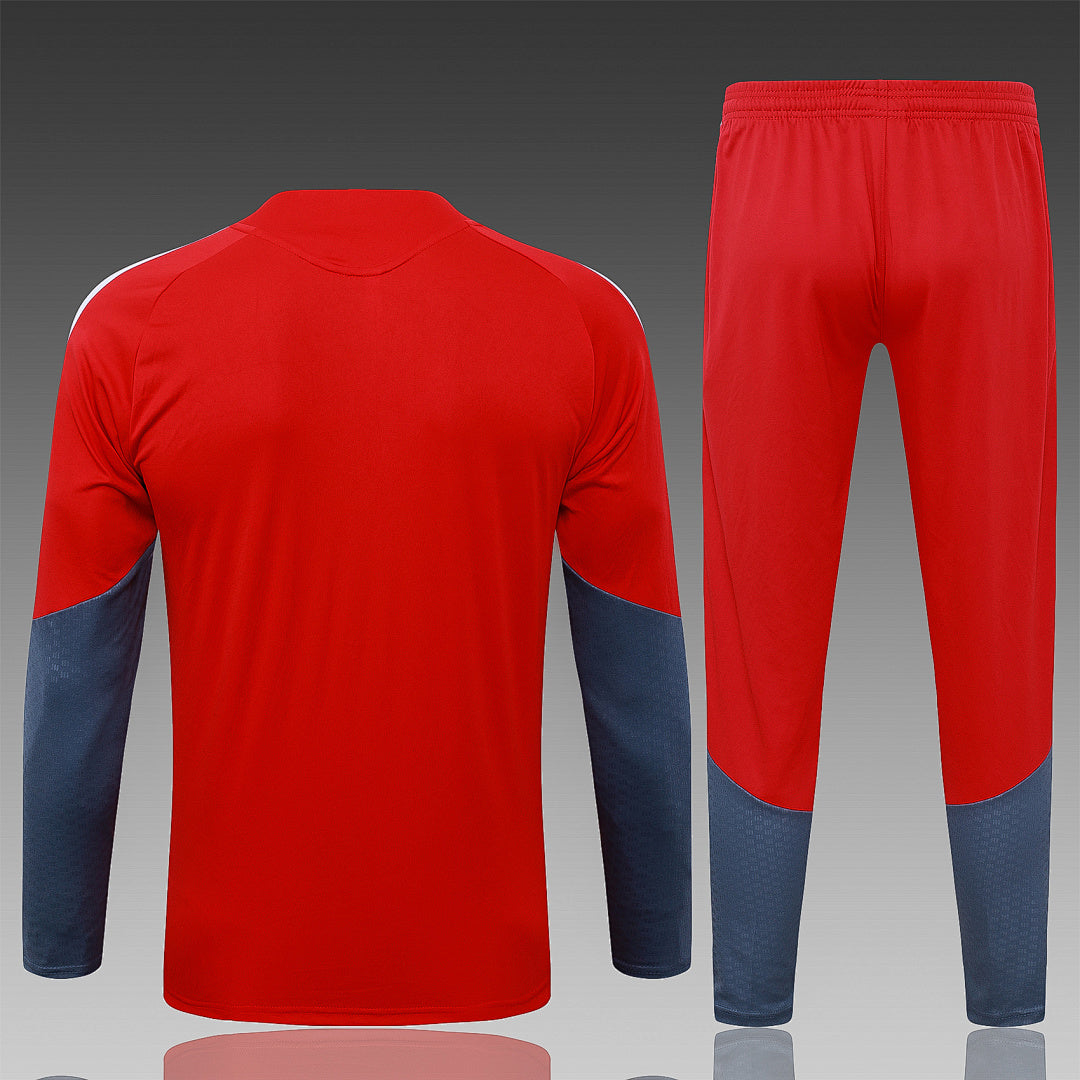 26/27 Internacional Red Tracksuit - Quarter Zip