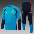26/27 Spain Sky Blue 2-Star Tracksuit - Quarter Zip