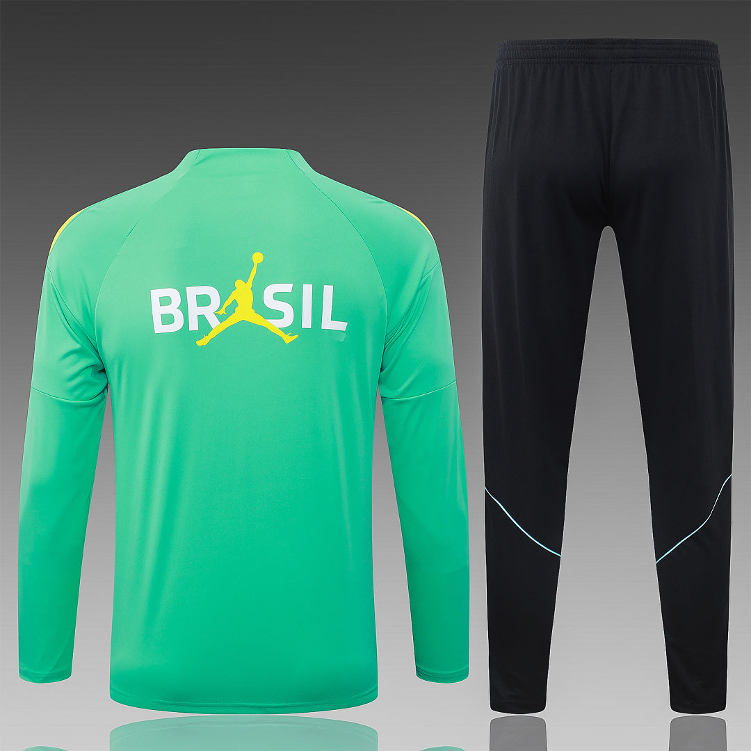 26/27 Brazil Mint Tracksuit - Quarter Zip