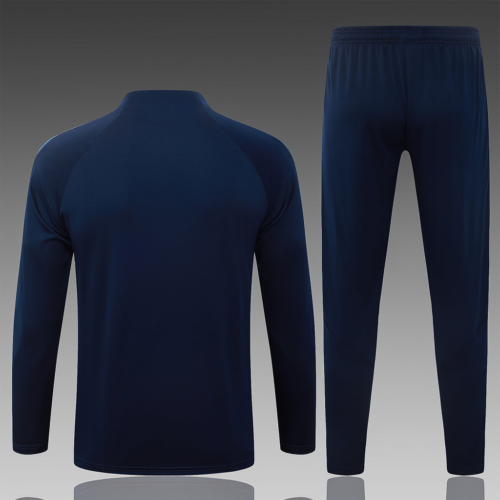 26/27 Inter Milan Navy Tracksuit - Quarter Zip