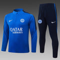 26/27 Inter Milan Blue Tracksuit - Quarter Zip