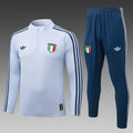 26/27 Italy Light Blue Tracksuit - Quarter Zip