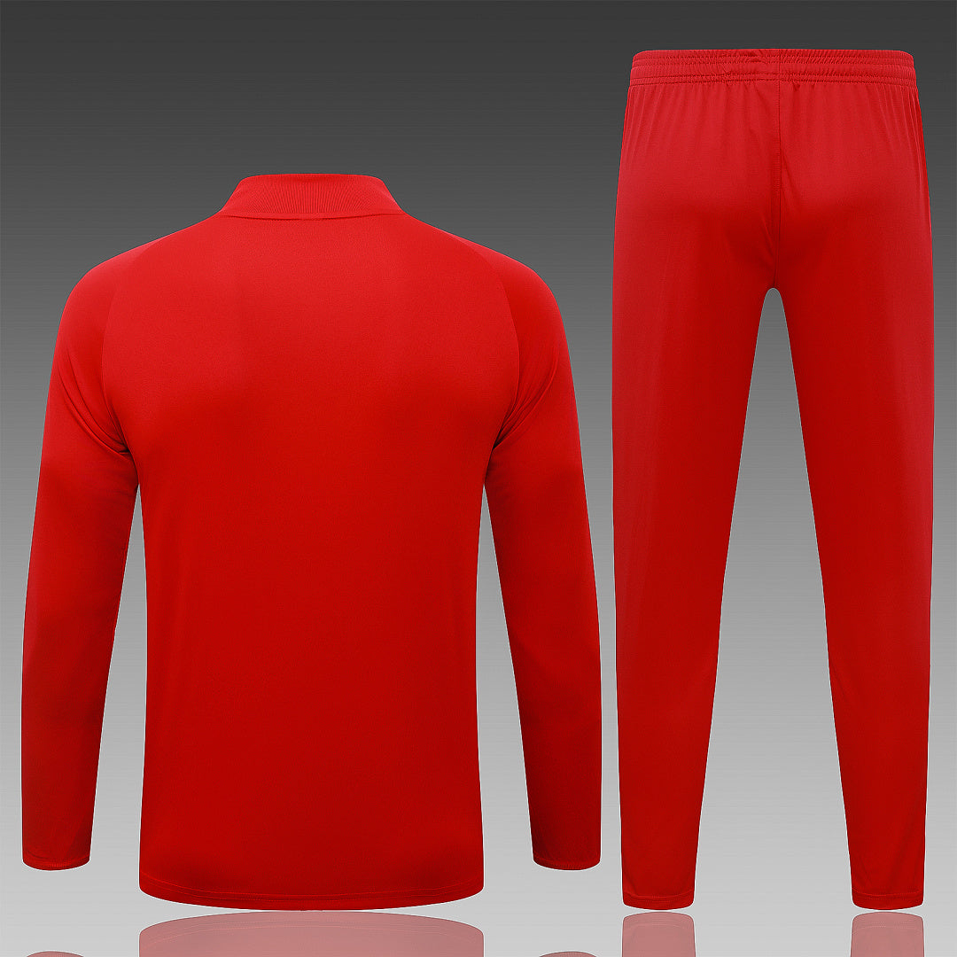 26/27 Liverpool Red Tracksuit - Quarter Zip