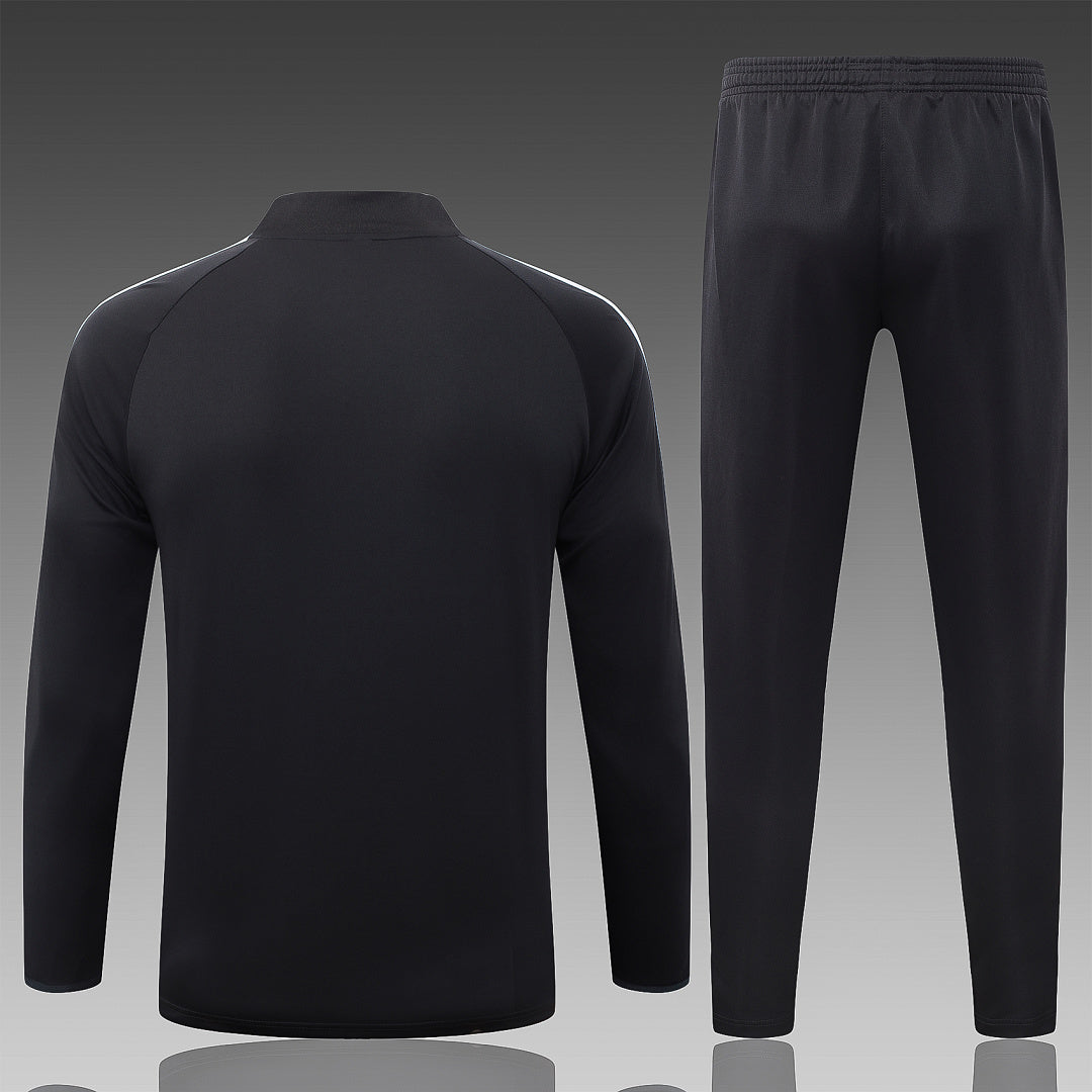 26/27 Germany Dark Grey Tracksuit - Quarter Zip